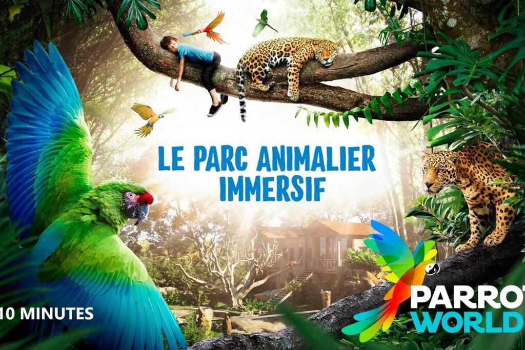 Cocon A La Campagne - Disney 20 Min - Paris 40 Min - 2 Terrasses Dammartin-sur-Tigeaux Kültér fotó